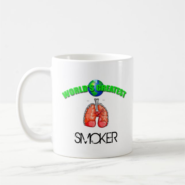 Smoker- Worlds Greatest Mug (Left)