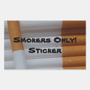 Smokers Only! Sticker