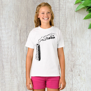 Smokestack Pollution Sketch Monochrome T-Shirt