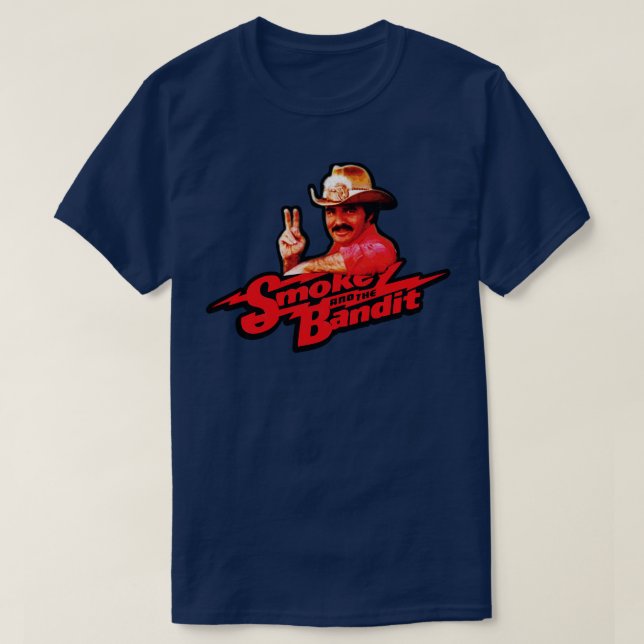 Smokey and the it Burt Reynolds Fan Art T-Shirt (Design Front)
