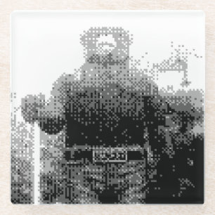 Smokey Bear Glass Coaster