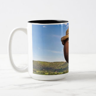Smokey Bear in Colorado Two-Tone Coffee Mug