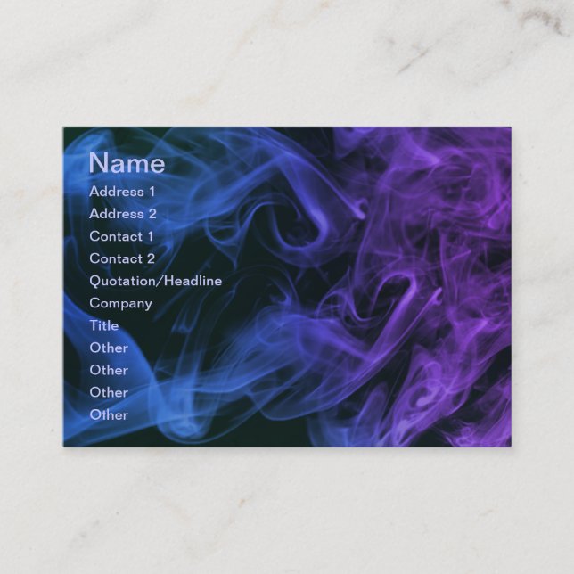 Smokey Business Card (Front)