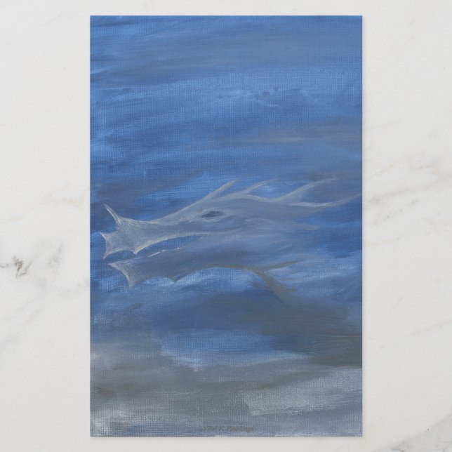 Smokey Dragon Stationery (Front)