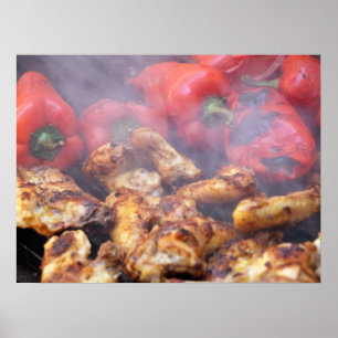 Smokey grill poster