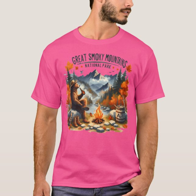 Smokey Mountain Active T-Shirt (Front)