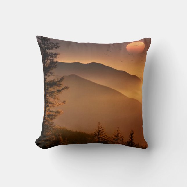 Smokey Mountains Cushion (Front)