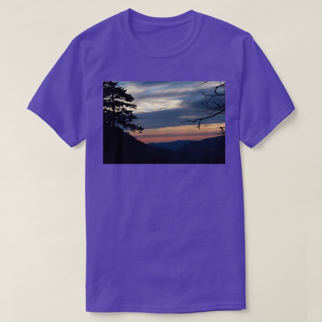 Smokey Mountains Gatlinburg Tennessee T-Shirt (Design Front)