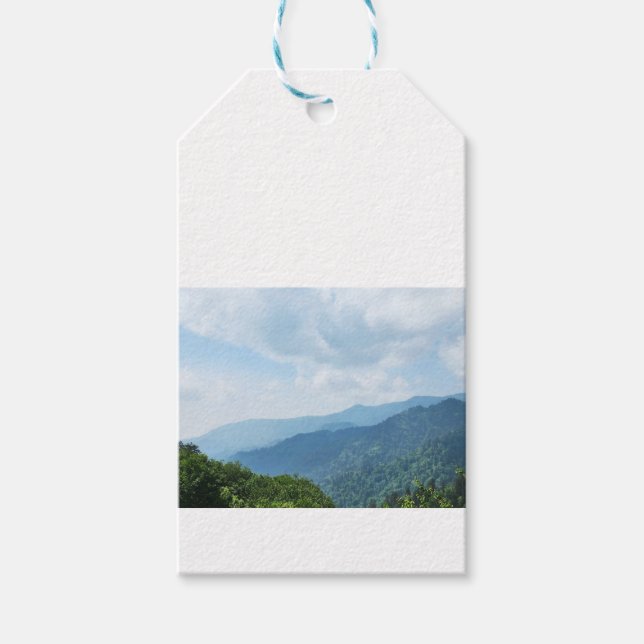 Smokey Mountains Gift Tags (Front)