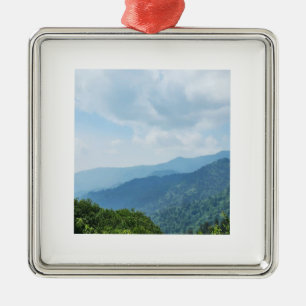 Smokey Mountains Metal Tree Decoration