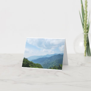Smokey Mountains Thank You Card