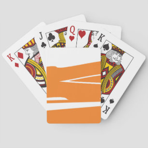 Smokey Orangesicle Playing Cards