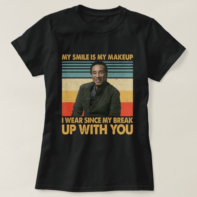 Smokey Robinson Quotes - Once you're a Motown arti T-Shirt (Design Front)