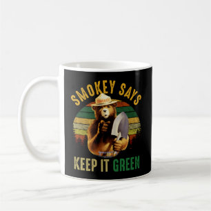 Smokey Says Keep It Green Camg Coffee Mug