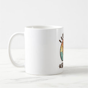 Smokey Sheltie Dog Vintage Sunset Shirt Design_1 Coffee Mug