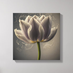 Smokey Tulip Canvas Print