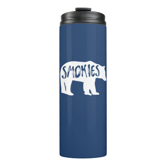 Smokies Bear Thermal Tumbler (Front)