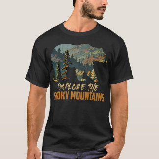 Smokies Explore Great Smoky Mountains Gatlinburg T-Shirt