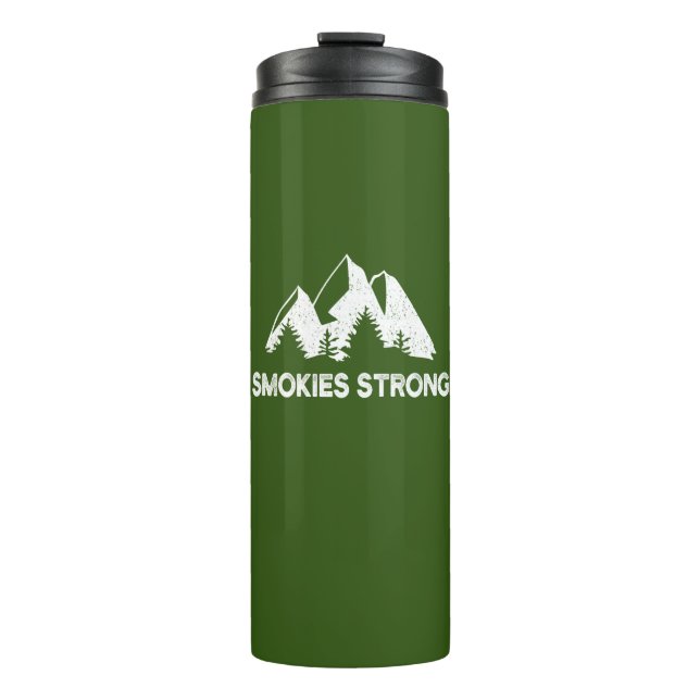 Smokies Strong Thermal Tumbler (Front)