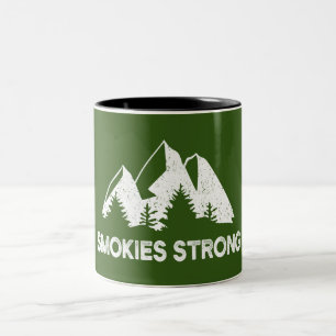 Smokies Strong Two-Tone Coffee Mug