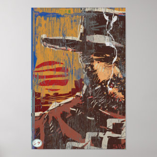 Smokin' Cowboy Poster