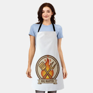 Smokin' Good BBQ & Grill Vintage Retro Grilling Apron