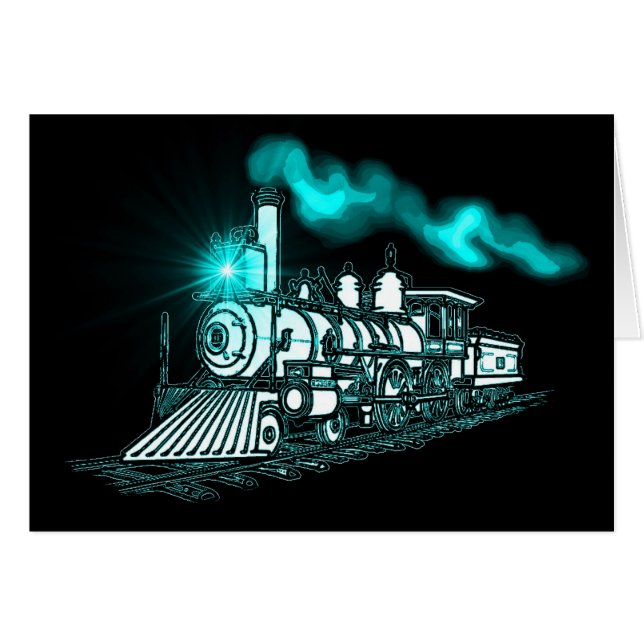 Smokin Green Train (Front Horizontal)
