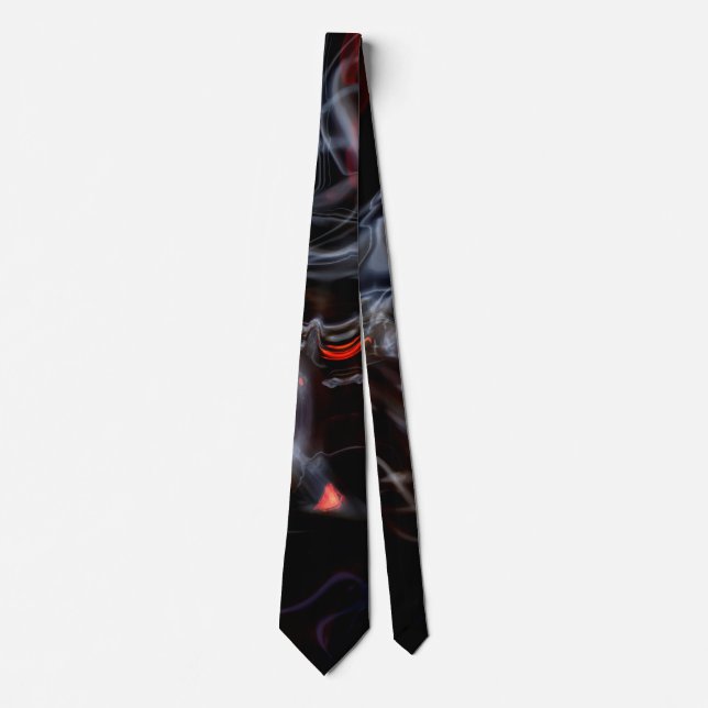 Smokin' Hot Flames and Smoke Tie (Front)