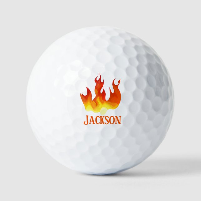 Smokin Hot Golf Balls (Front)
