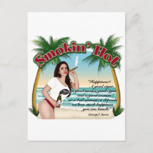 Smokin Hot Postcard