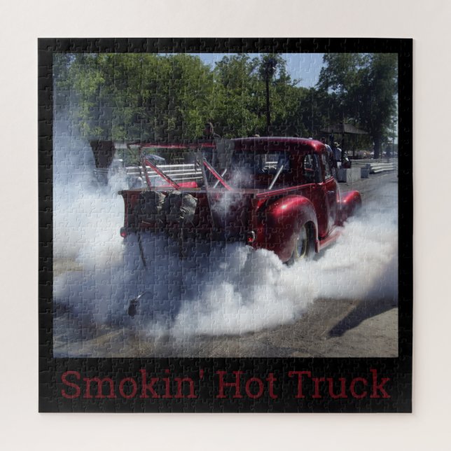 Smokin' Hot Truck Puzzle (Vertical)