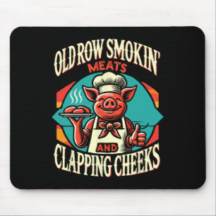 Smokin' Pig Meats And Clapping Cheeks Mouse Mat