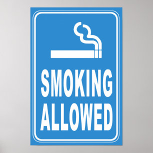 Smoking Allowed Print