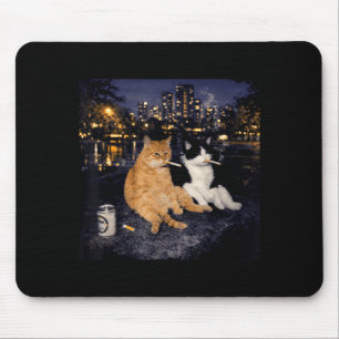 Smoking cats meme funny smoking cat humour kitten mouse mat