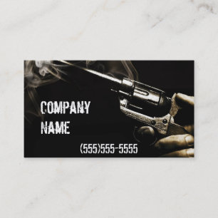 smoking  ffl dealer business card