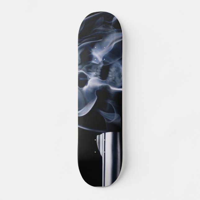 Smoking Gun Barrel Skateboard (Front)