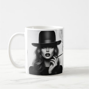 Smoking Lady! Coffee Mug