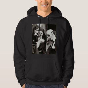 Smoking Nuns Vintage Photography Hoodie