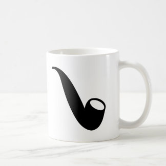 Smoking pipe coffee mug