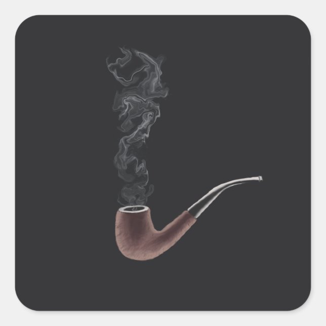 Smoking Pipe Sticker (Front)