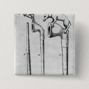 Smoking Pipes 15 Cm Square Badge