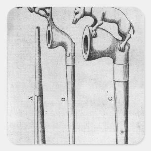 Smoking Pipes Square Sticker