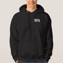 Smoking Rifles Hoodie, Black (Logo Only) Hoodie