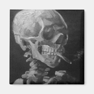 Smoking Skeleton Magnet