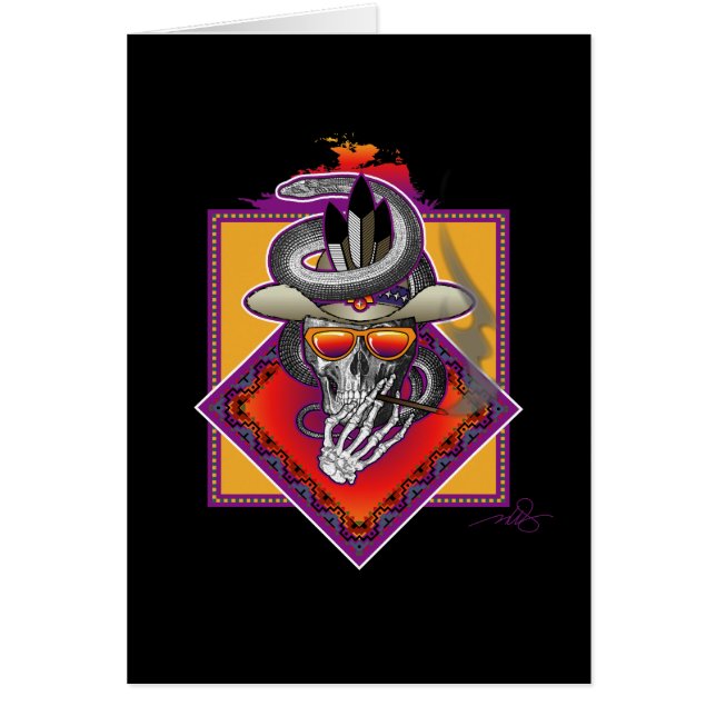 Smoking Skull (Front)