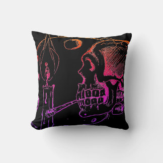 Smoking Skull  Cushion