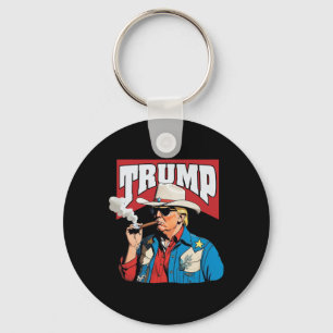 Smoking Weed  Key Ring