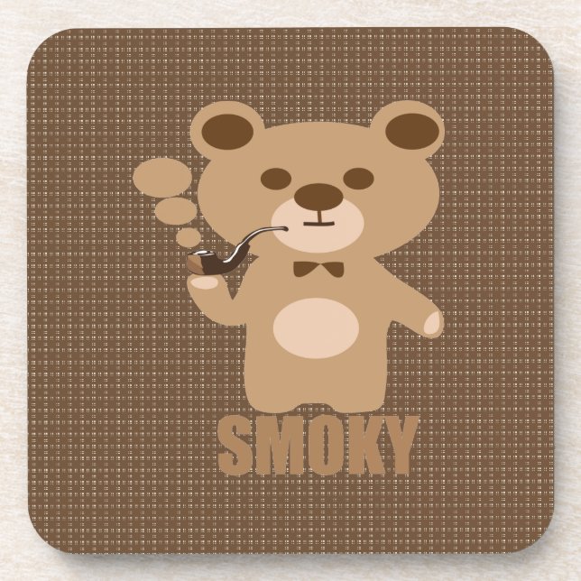 smoky bear coaster (Front)