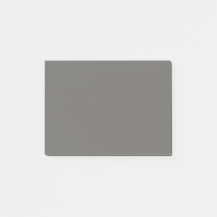Smoky Charcoal Solid Colour Post-it Notes