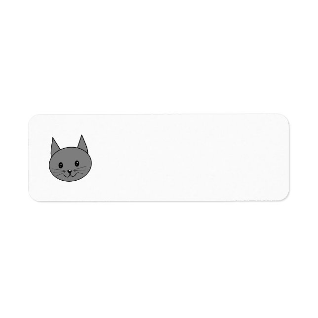 Smoky Grey Cat. (Front)